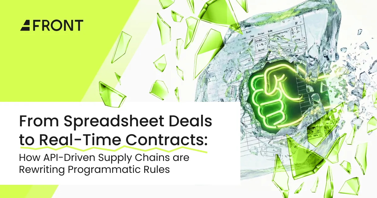 From Spreadsheet Deals to Real-Time Contracts: How API-Driven Supply Chains are Rewriting Programmatic Rules