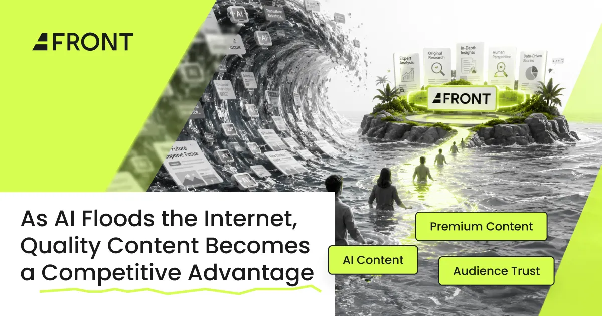 As AI Floods the Internet, Quality Content Becomes a Competitive Advantage